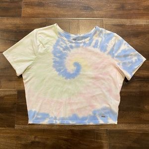 Hollister Tie Dye Baby Tee